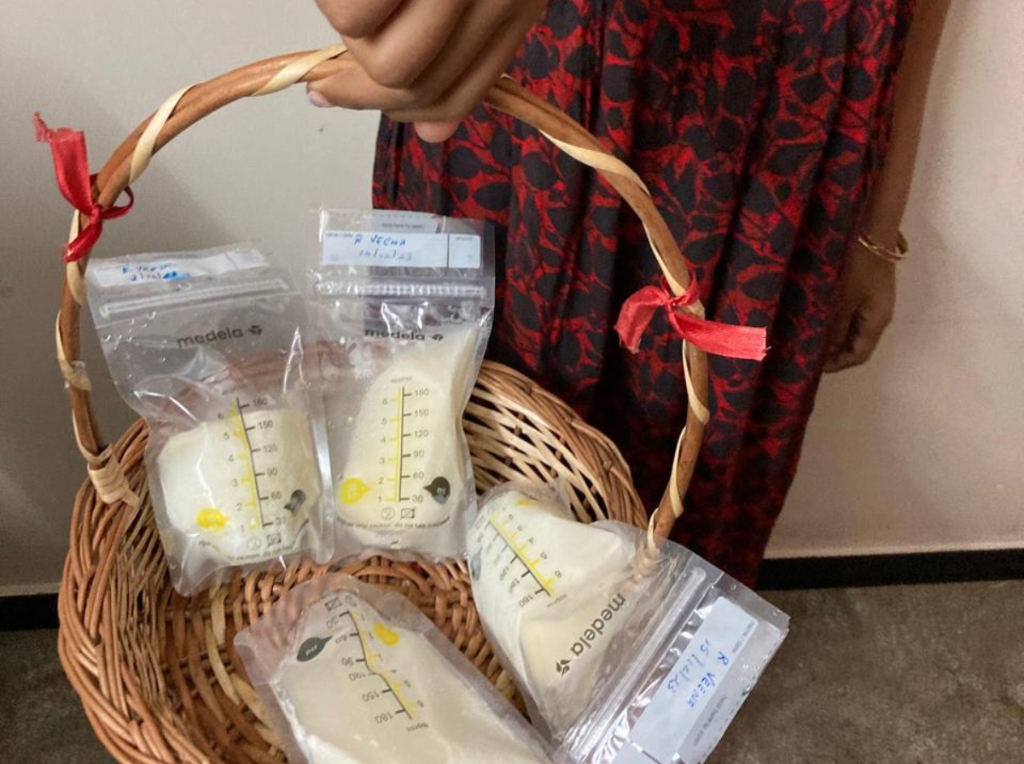 Hygienic Breast Milk Home Collection